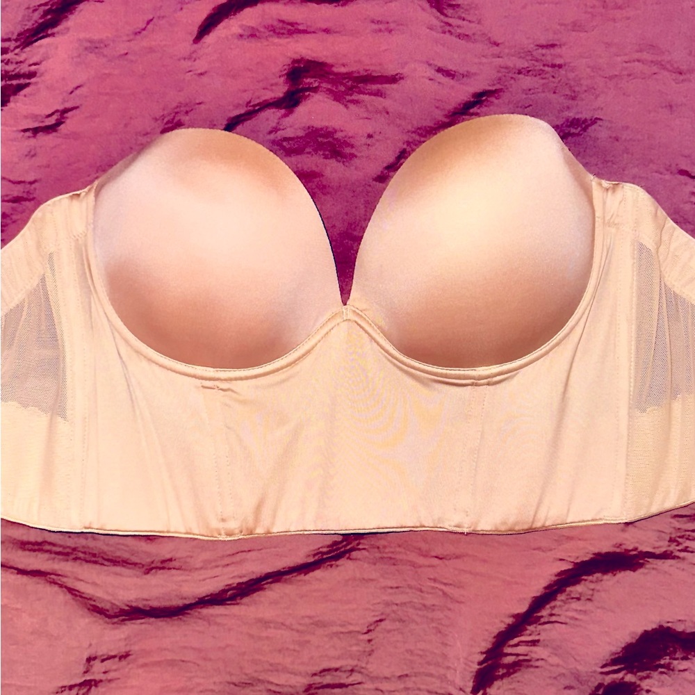 Cosabella Marni plunge bra in nude